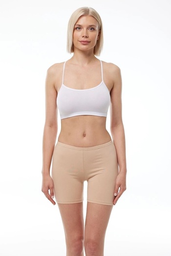 Anıt 6 Pieces Women's Short Tights - 96% Cotton and 4% Lycra