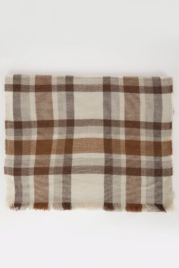 DeFacto Plaid Patterned Women's Scarf - C6862Ax24Wn