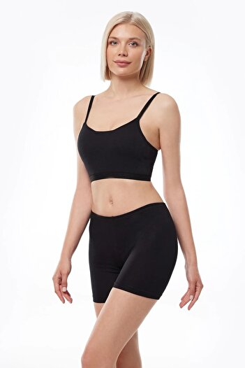 Anıt 6 Pieces Women's Short Tights - 96% Cotton and 4% Lycra