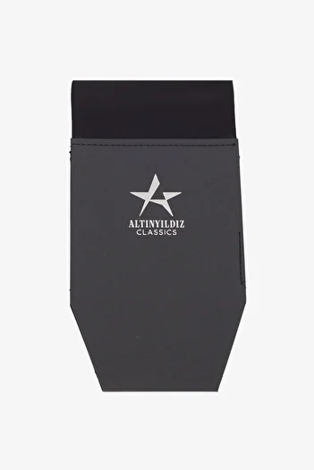 ALTINYILDIZ CLASSICS Men's Black Handkerchief - Comfortable and Stylish