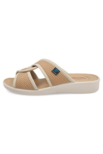 Fly Flot Παντόφλες για γυναίκες / κορίτσια 83 G93 FE Fly Flot CLOTH WOMAN SLIPPER Μπεζ