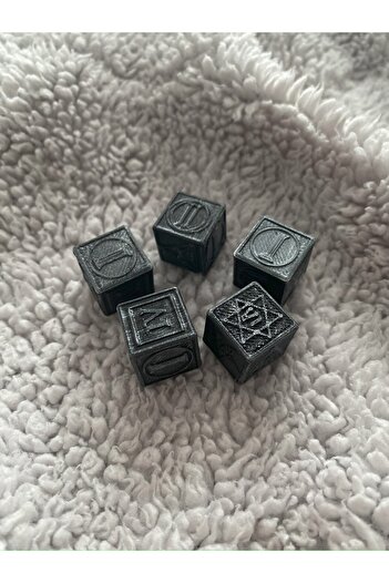 DiceLand Witcher Rune D6 Zar Seti