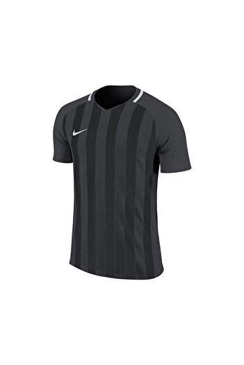 Nike Γκρι ανδρική φανέλα ποδοσφαίρου - M Nk Strp Dvsn iii Jsy Ss 894081-060
