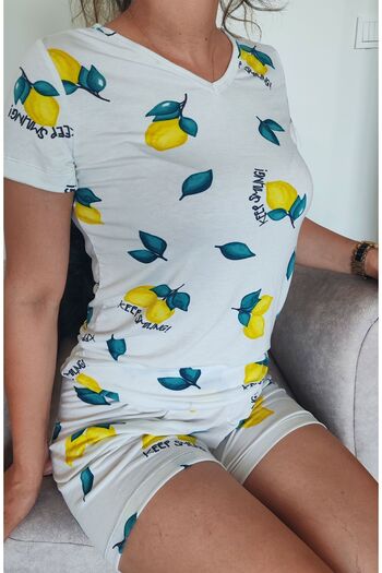 ÇAĞ MODA Set de 2 pantaloni scurți din lycra din viscoză