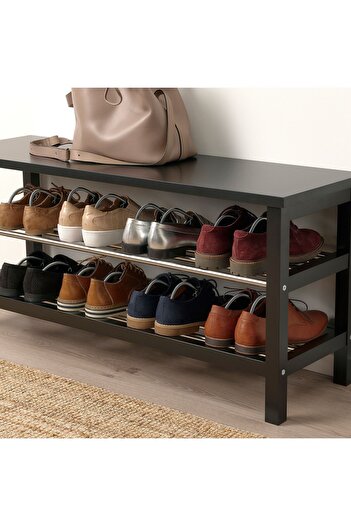 IKEA SITTPINNE ayakkabı şekillendirici, koyu gri, 30x7.5 cm