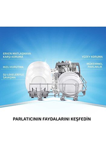 Finish Bulaşık Makinesi  Parlatıcı & Kurutucu   Sıvı  800 ml (400ml x 2'li)
