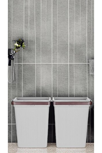 Bayev 2 κοχύλια με λαβές 10 Lt Πολλαπλών χρήσεων Toy Organizer Hobby Box Καλάθι πλυντηρίων