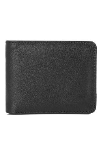 Duke Nickle Classic Men's Black Vegan Leather Wallet