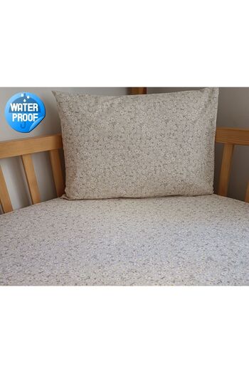 OGUZ ATA CONCEPT OĞUZ ATA CONCEPT 100% COTTON WATERPROOF RUBBERED LEAF MATTRESS PROTECTOR ALEZ