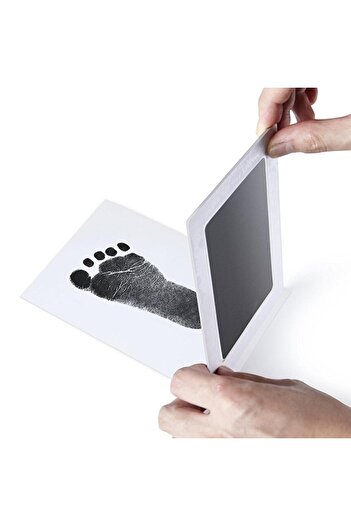 Tahtakale Dünyası Baby Kids Handprint Printed Photo Frame Toy Souvenir