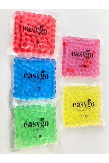 EASYBRUSH Easy Hot Cold Compress Thermogel 13 X 13 Cm 5 Pack (ICE GEL)