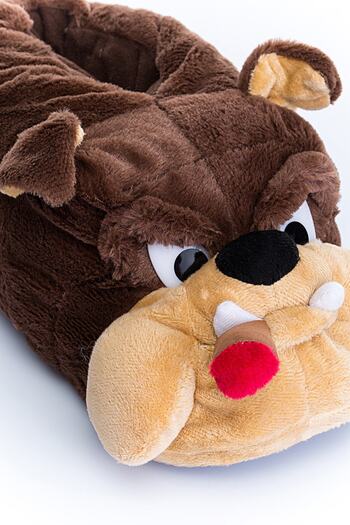 Twigy Ανδρικές παντόφλες ζώων Tw Rr0506m Bulldog Brown