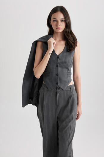 DeFacto B4497ax23wn Model Striped Vest