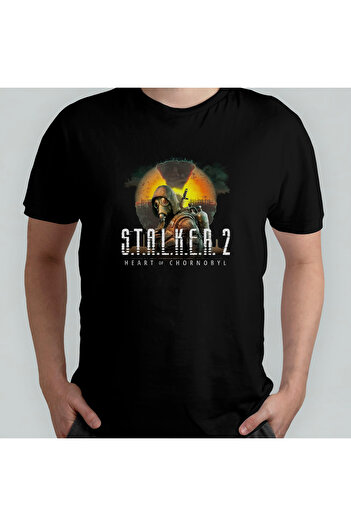 Pixxa Stalker 2: Heart of Chornobyl - Μοντέλο μπλουζάκι με λαιμόκοψη 100% βαμβάκι - 1