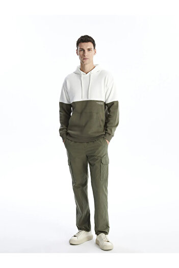 LC Waikiki Ανδρικό παντελόνι LCW Casual Khaki Standard Fit Poplin