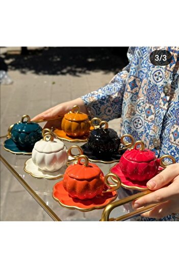 Carmen Soft Pumpkin Cup Set