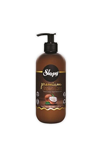 Sleepy Premium Brown Care Liquid Soap Coconut 500 ml