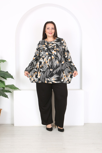 XL Modam Women's Tunic Pants so Slit Suit