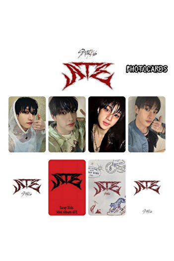 Kpop Dünyasi STRAY KIDS Bangchan ATE Photocards Set
