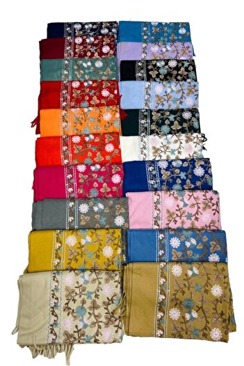 eslem butik Cashmere Seasonal Shoulder Shawl