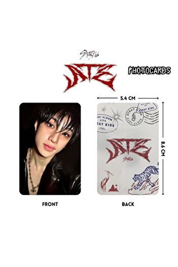 Kpop Dünyasi STRAY KIDS Bangchan ATE Photocards Set
