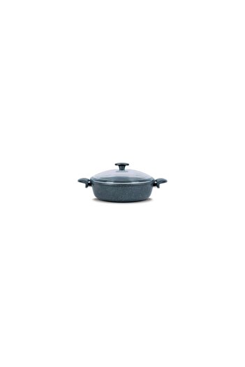 ThermoAD Granit Karnıyarık Tencere 32 Cm Gri