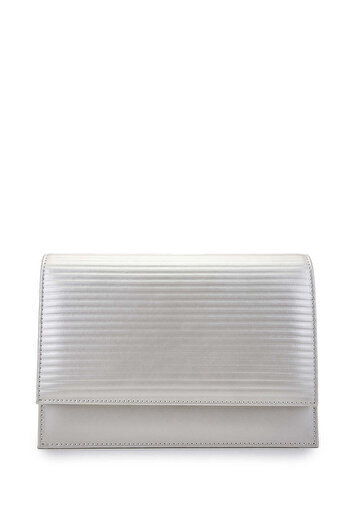 Tamer Tanca White Vegan Women's Shoulder Bag