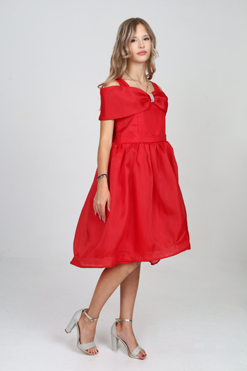 Asortik Kids 7 Years-14 Years Girl's Evening Dress