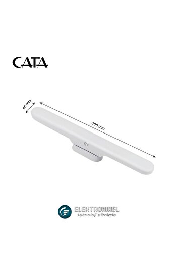Cata Şarjlı Mıknatıslı Dokunmatik Renk Ve Parlaklık Ayarlı Led Aplik Martı Ct-5249