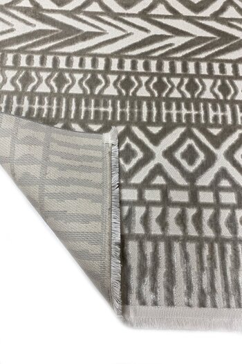 Prizma Etna Non-slip Single Bath Rug and Mat - 80x150 | Cream