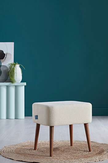 Doqu Home Viola Puf Koltuk - Bej