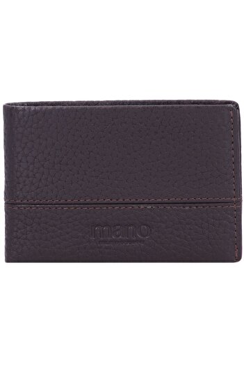 MANO Don Tommas wallet leather 10 cm