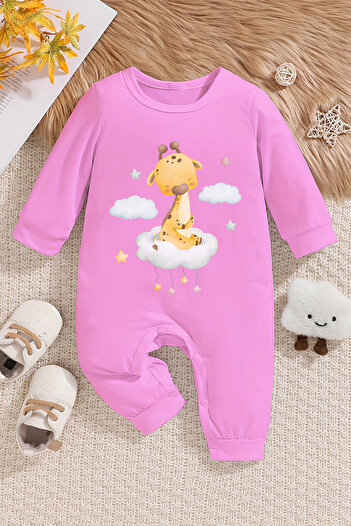 ADABEBEK Giraffe Printed Cute Sleeping Bag - 10296