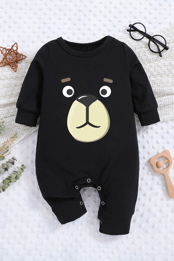 ADABEBEK Bear Printed Soft Baby Jumpsuit - Style 20219