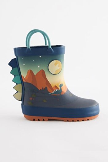 Next Baby Dinosaur Patterned Waterproof Boots