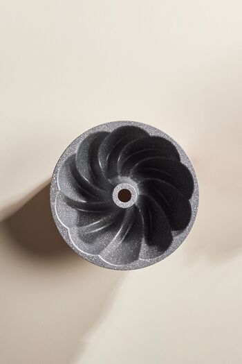 Karaca Polo Casting Cake Mold 25 Cm Anthracite