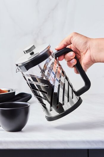 Karaca 800 ml Wave Borosilicate Glass French Press