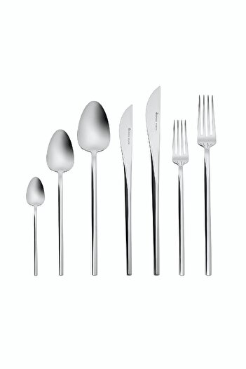 Karaca Set de cuțite cu furculiță și lingură Vibe Elegance 84 piese pentru 12 persoane în cutie