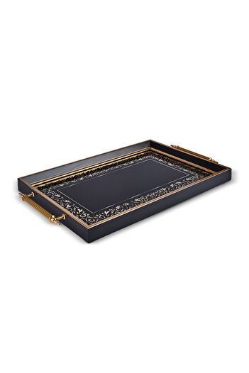 Karaca Nazende Rectangular Tray 49x29 Cm