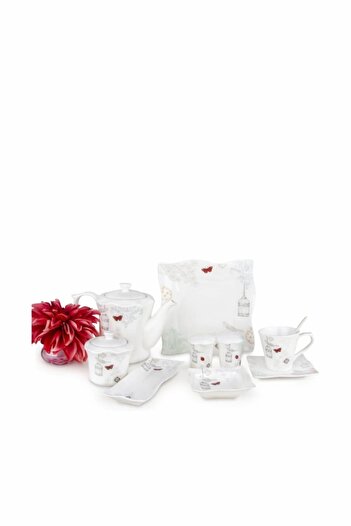 Karaca 34 Piece Breakfast Set Charlot
