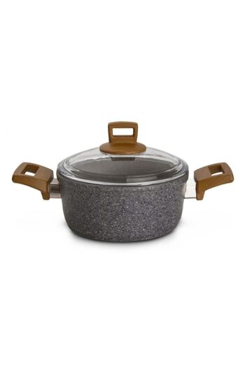 Karaca Silver Stone Bio Granite 20 Cm Pot