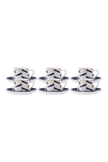 Karaca Yakut Coffee Cup Set for 6 People 100 ml