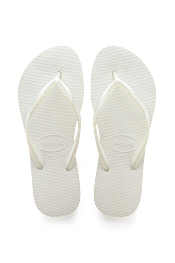 Havaianas Slim alb perlat
