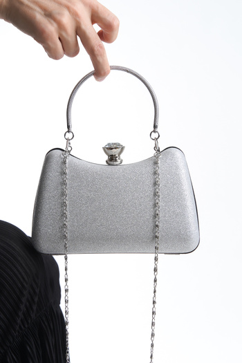 Moda Değirmeni Silvery Evening Dress Women's Bag - Bg1175-310-0014