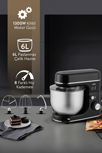 Sinbo SMX-2769 Stand Mikser 1300W 6Lt