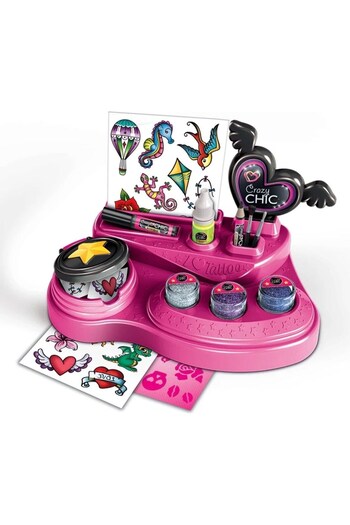 Clementoni Çocuk Tattoo Making Set - Crazy Chic Crazy Tattoo