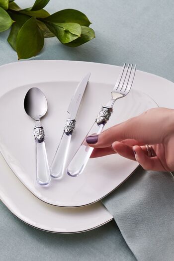Karaca Ella 18 Piece Fork Spoon Knife Set for 6 People