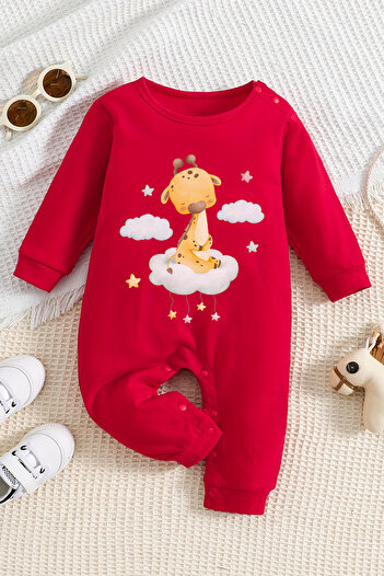 ADABEBEK Giraffe Printed Cute Sleeping Bag - 10296
