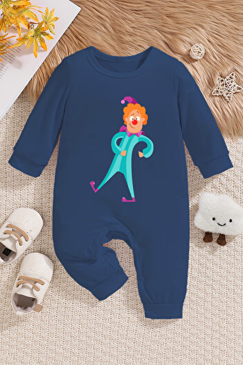 ADABEBEK 20239 Model Clown Printed Style Baby Rompers