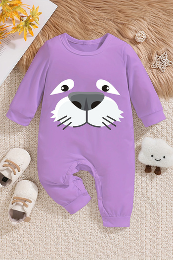 ADABEBEK Dog Printed Style Cute Baby Rompers - 20232